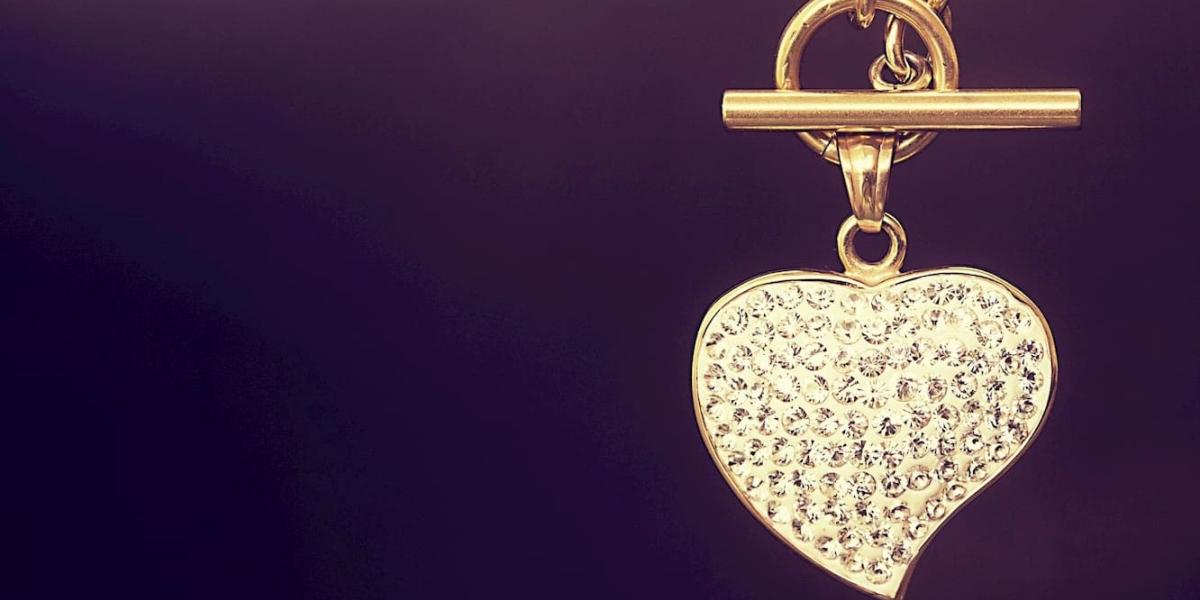 Photo of a heart pendant